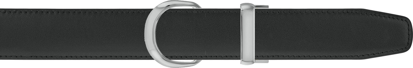 Black Women's Belt - Single Loop