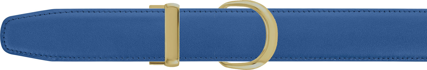 Blue Men's Belt - Single Loop