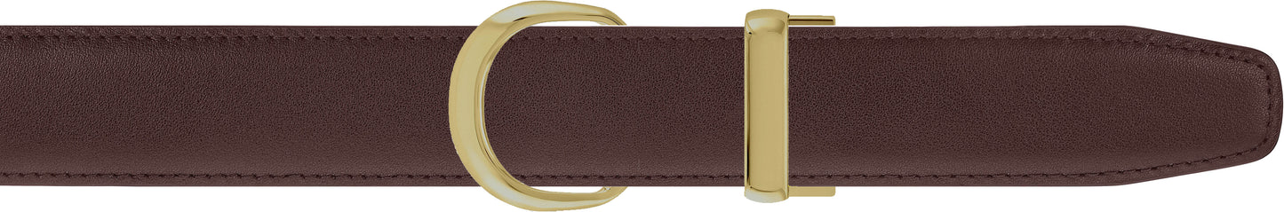 Brown Women's Belt - Single Loop
