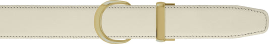 Ivory Women's Belt - Single Loop
