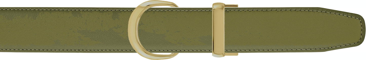 Olive Women's Belt - Single Loop
