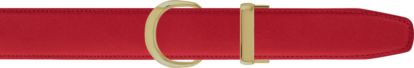 Red Women's Belt - Single Loop