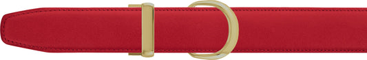 Red Men's  Belt - Single Loop