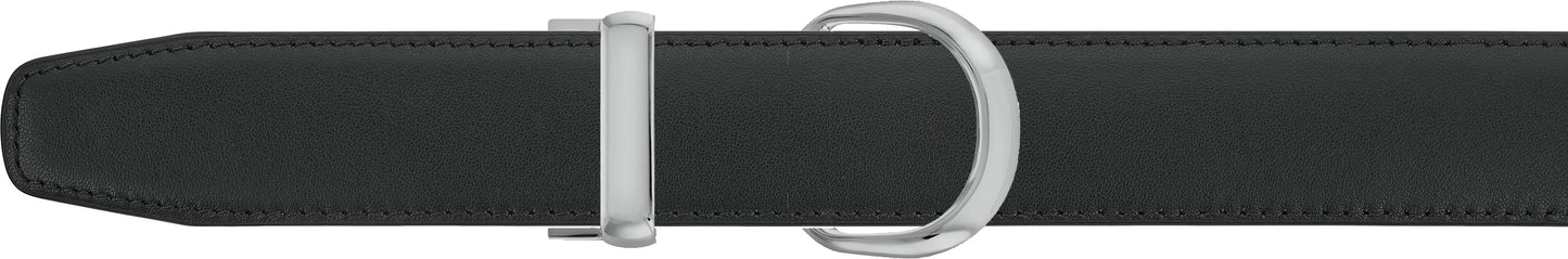 Black Men's  Belt - Single Loop