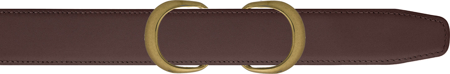 Brown Women's Belt - Double Loop