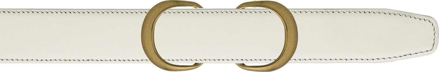 Ivory Women's Belt - Double Loop