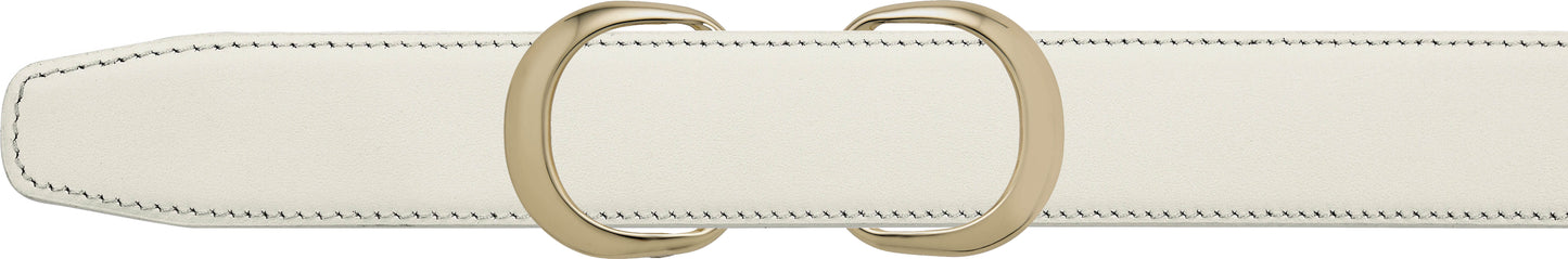 Ivory Men's Belt - Double Loop