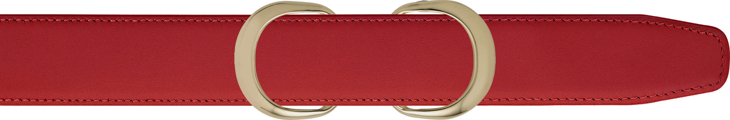 Red Women's Belt - Double Loop