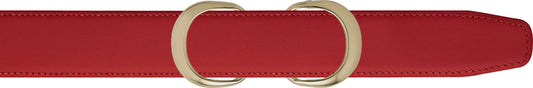 Red Women's Belt - Double Loop