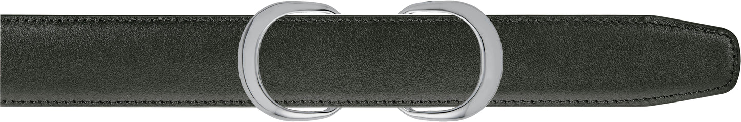 Black Women's Belt - Double Loop